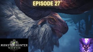 A Giant Bipedal Goat  Monster Hunter World  Episode 27 [upl. by Cirnek]