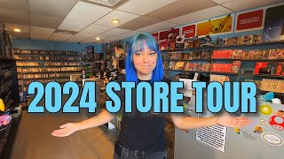 Welcome To My Retro Video Game Store 2024 Shop Tour [upl. by Idoux]