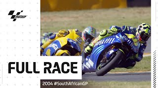 2004 SouthAfricanGP 🏁  MotoGP™ Full Race [upl. by Studdard]