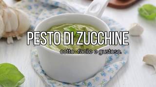 Pesto di zucchine cotto facile e gustoso [upl. by Eatnahs]