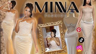 I RISKED BUYING AN UNREALISTIC DRESS FROM INSTAGRAM  PINTEREST ADS  PROM DRESSES 2024 MINNAFASHION [upl. by Flavian455]