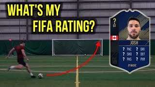 GIVING MYSELF A FIFA RATING [upl. by Shaper21]