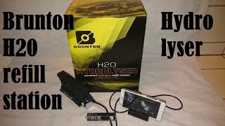 BRUNTON HYDROLYSER  Hydrogen Reactor refill station [upl. by Bergen935]