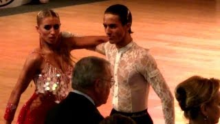 Gabriele Goffredo  Anna Matus Brno Open 2012 WDSF int open latin final  samba [upl. by Mook337]