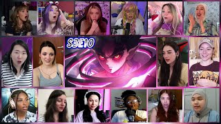 Demon Slayer Season 3 Episode 10 Girls Reaction Mashup  Swordsmith Village Arc Ep 10 [upl. by Krisha99]