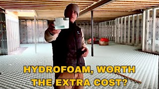 Finishing up the Subfloor and Prepping Nudura HYDROFOAM Board for Radiant Heat in the Basement [upl. by Dryfoos]