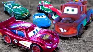 Disney Pixar Cars Maters Dream Lightning McQueen Sally Story Sets ACTION Movie [upl. by Lizbeth]