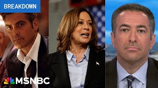 MAGA panics as George Clooney breaks silence Ari Melber on Harris surge amp Trump laying low [upl. by Edny]