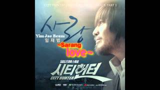 City Hunter OST  Love Sarang  Yim Jae Beum  Onscreen Lyrics amp Translation [upl. by Notfa]