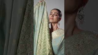 Stunning Pista Green Silk Saree  Perfect Festive Wear [upl. by Arola]