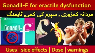 gonadil f tablet uses in urdu  gonadil f capsule  gonadilf capsule benefits in urdu  gonadil f [upl. by Inittirb]