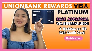 EXTENDED until OCT 31 FAST APPROVAL UB Rewards Visa Platinum Credit Card NO ANNUAL FEE FOR LIFE [upl. by Pucida]