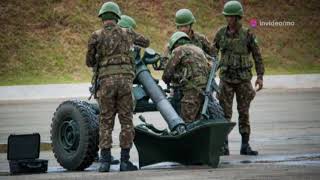 M109 selfpropelled howitzers and GradSakr 122 rocket launchers [upl. by Berthoud520]