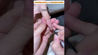 nail art designs 💅💅without tools beautiful nail designpun ArtistShikhaSharma AnjaliShorts22 [upl. by Otsuaf]