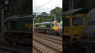 66566 departs Flitwick from Radlett Redland Roadstone to East Usk Yard Fhh 11924 [upl. by Philps819]