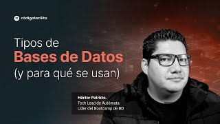 Tipos de Bases de Datos y para qué se usan [upl. by Beichner]