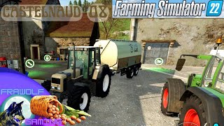 FS 22 🚜 CASTELNAUD 🏰🌰 ENFIN DU LAIT DE NOS VACHES  🐄🐮 EP8 [upl. by Cathrine440]