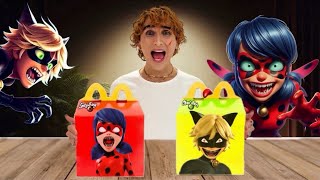 MAI APRIRE GLI HAPPY MEAL DI LADYBUG E CHAT NOIR DEL MC DONALD’S…😱😰 miraculous [upl. by Bertasi530]