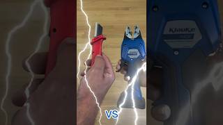 Cutter vs Klauke microstrip 🔥🤘🏼 klauke electricity microstrip klaukemicro tools [upl. by Laurella258]