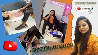 I Tried The Most Expensive Pedicure pedicuresalon skincare footmassage padicure kaise kare [upl. by Airdnua200]