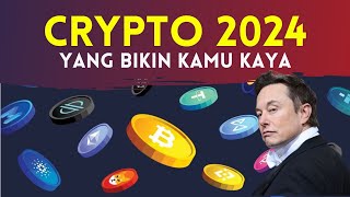 7 CRYPTO POTENSIAL 2024 yang Bisa Bikin Kamu KAYA  Selain Bitcoin amp Ethereum [upl. by Imarej734]