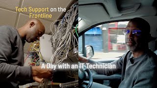 Tech Support on the Frontline A Day with an IT Technician [upl. by Sedgewick]