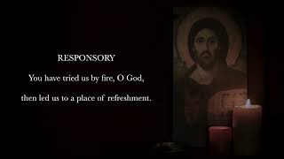 81022 Vespers Wednesday Evening Prayer of the Liturgy of the Hours [upl. by Webster]