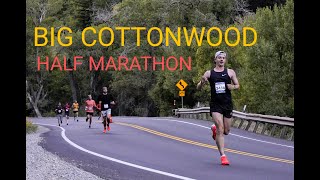 Big Cottonwood Half Marathon My First Half Marathon Race [upl. by Otilia]