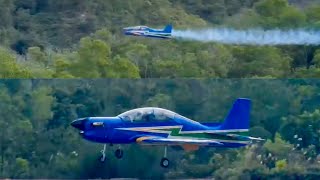 Turbine Flameout amp Relight  Phoenix Model Tucano w Kingtech Turboprop K45TPG4 [upl. by Yenffad]