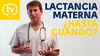 ¿Cuánto tiene que durar la lactancia materna [upl. by Betthezel]