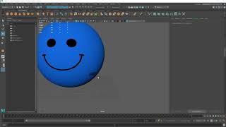 Using Multiple Materials on the Same Object in Maya Select the Faces [upl. by Ressay]