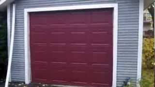 a Hormann 3200 Garage Door Install In WoodridgeIL  specs [upl. by Odnomor]