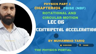 lec 06  Centripetal Acceleration and Centripetal Force part 1 [upl. by Sidonius]