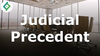 Judicial Precedent  Business Law [upl. by Yendys535]