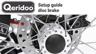 Setup guide disc brake Qeridoo KidGoo [upl. by Nort]