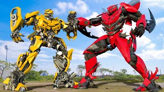 Transformers One 2024  Bumblebee vs Dino Full Fight Scene  Paramount Pictures HD 10 [upl. by Nylecyoj549]