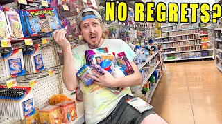 Buying ONE OF EVERYTHING in Walmarts Pokemon Card Section opening it all [upl. by Henrie]