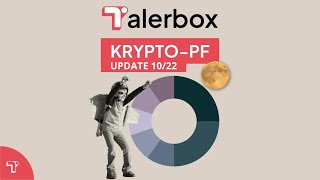 Talerbox Krypto Portfolio aufbauen mit Bitvavo 1022 Update [upl. by Mariejeanne]