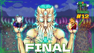 TERRARIA COOP  FINAL DEL LORD TIENTACULOS  Gameplay Español 12 [upl. by Biagio]