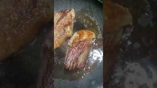 Super Juicy Sirloin Steak  Frying Pan Sear shorts youtubeshorts [upl. by Nniuq]