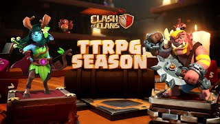 Epic Tabletop RPG Adventure Awaits Clash of Clans New Season [upl. by Draude]