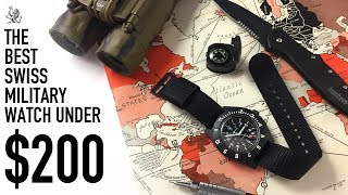 The Best True Military Pilot Swiss Watch Under 200  The Marathon Navigator Review [upl. by Damahom349]