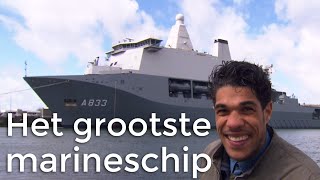 STE  Het grootste schip van de marine [upl. by Nonnaehr]