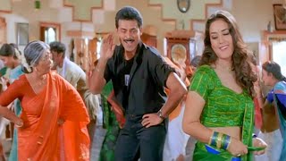 Unna Mata Cheppaneevu Video Song  Nuvvu Naaku Nachav Songs  Venkatesh  Aarthi Agarwal Vega Music [upl. by Adnahsal]