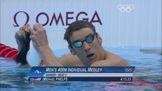 Mens 400m Individual Medley  Heats  London 2012 Olympics [upl. by Brainard]