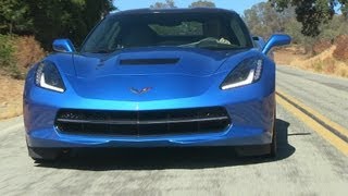 2014 Chevy Corvette Stingray 060 MPH First Drive and Review [upl. by Acirea]