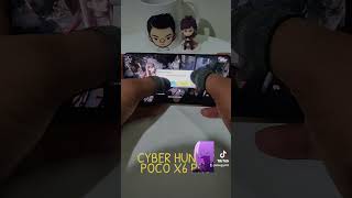 POCO X6 PRO  CYBER HUNTER prueba ya en el canal pocox6pro smartphone cyberhunter [upl. by Clyde]