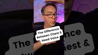 Identifying the Difference Between Chest Voice amp Head Voice Helps You Grow As a Singer singingtips [upl. by Rodmann]