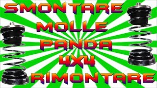 Panda 4x4 Smontare  Rimontare Molle di Compensazione  Tutorial 08 [upl. by Ahsael]