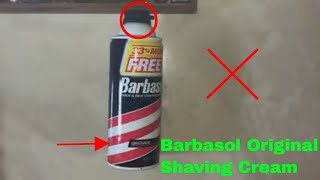 ✅ How To Use Barbasol Original Shaving Cream Review [upl. by Aissenav]